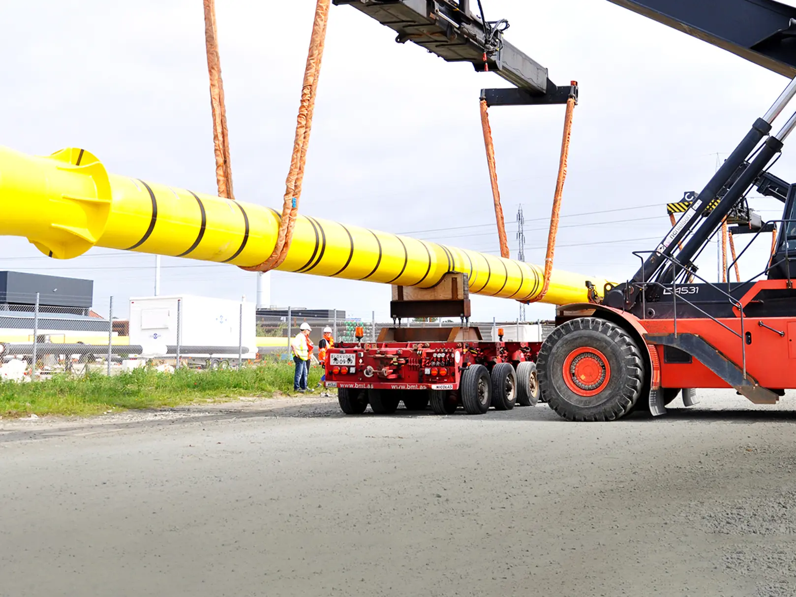 Wind turbine transports, solar transports and renewables logistics